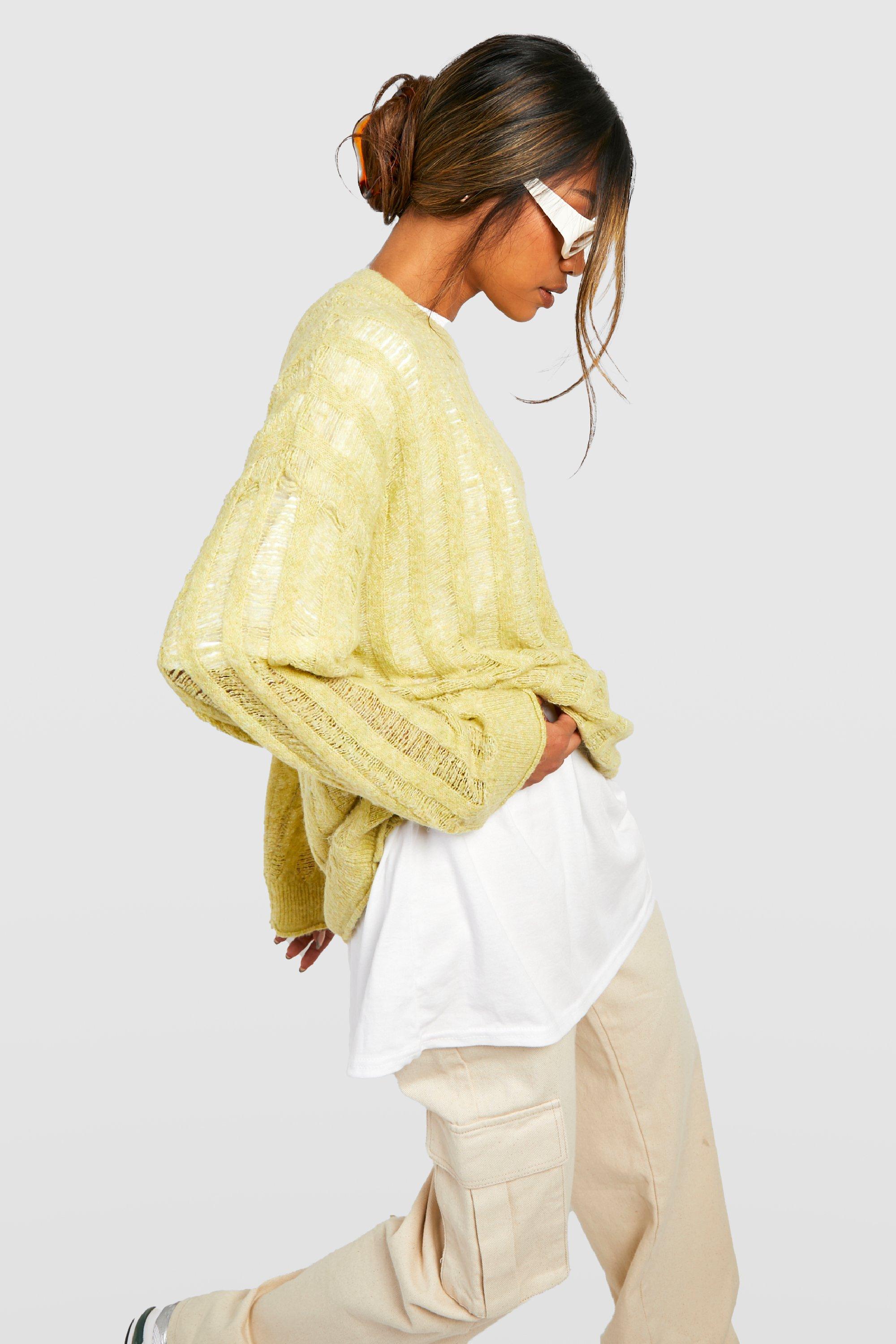 Boohoo hotsell yellow jumper